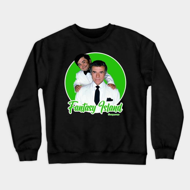 Fantasy Island Crewneck Sweatshirt by Camp.o.rama